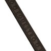 Oťaže gumové Solid Lettering Equestro, tmavohnedé