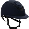 Prilba jazdecká Meteor Wide Visor Equestro, navy