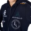 Mikina Multilogo Equestro, dámska, navy blazer
