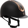 Prilba jazdecká Azael Rowel Fitting Equestro, black/rose gold