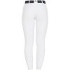 Rajtky jazdecké Fleece Equestro, s gripom, zimné, dámske, biele