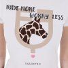Tričko Ride More Worry Less Equestro, dámske, biele (Veľkosť 	L)