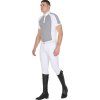 Tričko súťažné Slim Fit Equestro, pánske, frost grey (Veľkosť 	L)