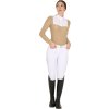 Tričko súťažné Rhinestone Equestro, dámske, beige