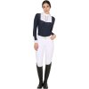 Tričko na preteky Cotton Equestro, dámske, navy