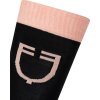 Podkolienky Deocell Equestro, black/pink
