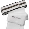 Plastrón drezúrny Impero Equestro, white/black