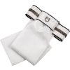 Plastrón drezúrny Impero Equestro, white/black