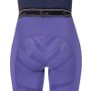 Legíny jazdecké Eden QHP, s gripom, dámske, purple sunset