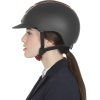 Prilba jazdecká Eclipse Stone Mat Equestro, black/black rose gold (Obvod hlavy 	59-61 cm)