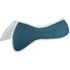 Dečka tlmiaca Spine Free CC Memory Foam & Bamboo Acavallo, skoková, petrol/white
