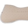 Dečka tlmiaca Memory Foam & Bamboo Acavallo, drezúrna, sand/white