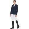 Sako na preteky Stretch Equestro, dámske, navy blazer