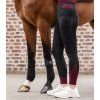 Legíny Noemi ELT, s gripom, black/velvet red (Veľkosť 140	)