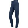 Legíny jazdecké Pia ELT, s gripom, denim blue (Veľkosť 140	)