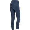 Legíny jazdecké Hanna ELT, s gripom, vyšším pásom, dámske, denim blue