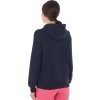 Mikina Sponge Stich Letter EQUESTRO, so zipsom, dámska, navy blazer/honeysuckle