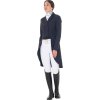 Frak na preteky Equestro, dámsky, navy blazer