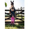 Legíny jazdecké Molly Equipage, s gripom, detské, phlox pink
