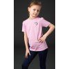 Tričko Kara Equipage, detské, phlox pink (Veľkosť 92)
