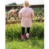 Bunda Tracey Equipage, detská, pink mist