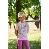Tričko Tessie Equipage, detské, pink mist (Veľkosť 92)