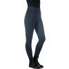 Legíny jazdecké Juna HKM, s gripom, dámske, deep blue (Veľkosť 34)