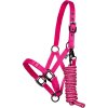 Set ohlávky s vodítkom Newmarket Horseware, witney pink