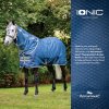 Krčný diel Mesh Ionic Horseware, imperial blue/silver & navy