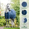 Deka stajňová Ionic Horseware, 50 g, imperial blue/silver & navy
