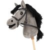 Uzdečka bezzubadlová pre Hobby horse QHP, čierna
