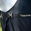 Deka Mesh Mia Back on Track, čierna (Dĺžka chrbta 115 cm)