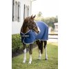 Deka odpocovacia Jersey Pony Amigo, navy/titanium grey & silver