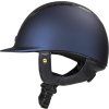 Prilba jazdecká EQ3 Pardus Back on Track, matná, navy blue (Obvod hlavy 53-55 cm)