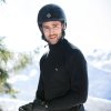 Sveter Polo s rolákom Back on Track, pánsky, čierny