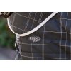 Krčný diel Rhino, stajňový, 200 g, black/grey/white check & grey