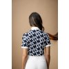 Tričko súťažné Alcina AA, dámske, navy monogram