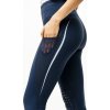 Legíny jazdecké Formfit Horseware, s gripom na kolenách, dámske, core navy