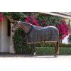 Deka stajňová Rhino Original Pony Vari Layer®, 250 g, black/grey/white check & grey (Dĺžka chrbta 75 cm)