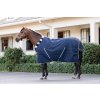 Deka stajňová Cosy Newmarket Horseware, s golierom, 100 g, witney navy