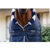 Deka stajňová Cosy Newmarket Horseware, s golierom, 200 g, witney navy