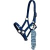 Set ohlávky s vodítkom Newmarket Horseware, witney navy
