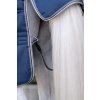 Deka stajňová Rambo Optimo Plus, 400 g, s krkom, navy/thunderstorm grey & silver (Dĺžka chrbta 115 cm)