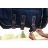 Deka stajňová Rambo Optimo Plus, 400 g, s krkom, navy/thunderstorm grey & silver (Dĺžka chrbta 115 cm)