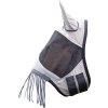 Maska proti hmyzu Fringes HKM, s ochranou uší/so strapcami, silver/grey