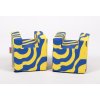 Stojan na kavalety Horse Mania, mini, 2 ks, 20x20x20 cm, yellow/blue