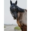 Ohlávka s maskou proti hmyzu Equithème, čierna