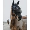 Ohlávka s maskou proti hmyzu Equithème, čierna