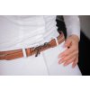 Opasok Signature Strass Penelope, dámsky, cognac