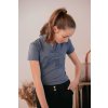 Tričko polo liana Penelope, blue grey